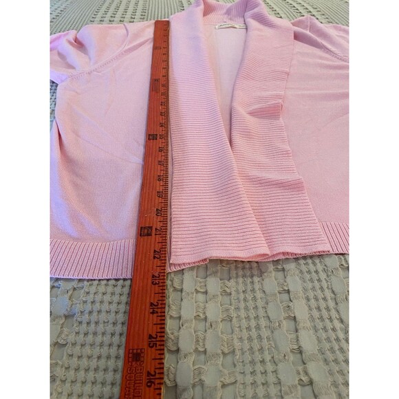 Faded Glory  Pink Open Front Cardigan Size XXL -   Dressy Casual - Picture 11 of 11